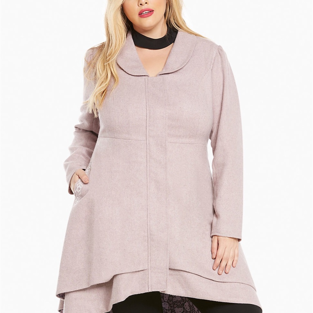 Torrid Hello Kitty Winter Coat Size 0